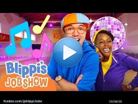 I Love to Dance! \ud83d\udc83\ud83c\udfb6 Blippi&rsquo;s Job Show | Songs & Learning Videos for Kids