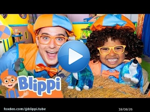 Can Blippi & Mael Find All the Dino Eggs at the Pet Playground?! \ud83e\udd96 | Blippi's Ultimate Playdates