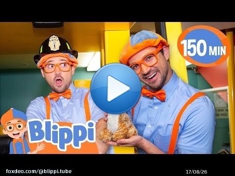 Which Job Will Blippi Love the Most? Firefighter or Vet? - Blippi | Educational Videos for Kids