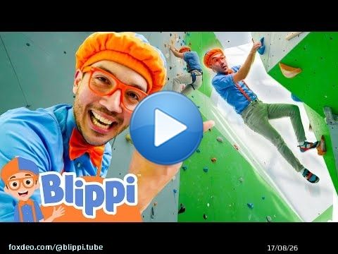 Can Blippi Climb to the Top of the Giant Rock? - Blippi | Educational Videos for Kids