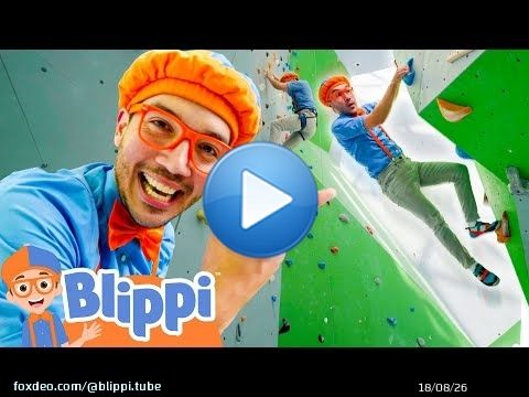 Can Blippi Climb to the Top of the Giant Rock? - Blippi | Educational Videos for Kids