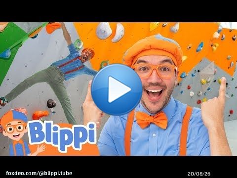 Can Blippi Climb the Tallest Wall? \ud83e\uddd7&zwj;\u2642\ufe0f\ud83c\udf0d Blippi Goes Rock Climbing | Educational Videos for Kids