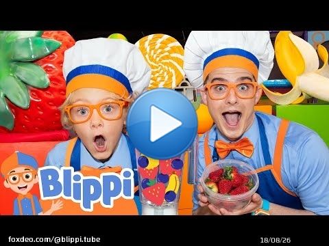 Blippi and Jude Play the ABC Game! | Learn Letters & Make a Smoothie | Educational Videos for Kids