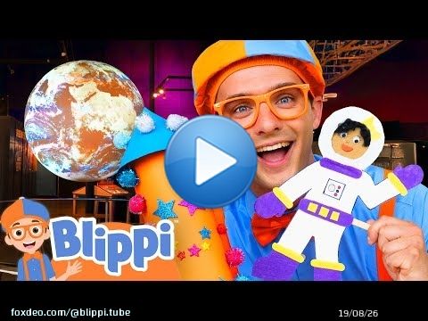 \ud83c\udfa8 Blippi&rsquo;s Science Center Craft Day! | Arts & Experiments at Science Center | Educational Videos