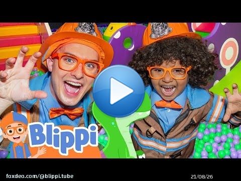 Blippi the Hero!\ud83d\udd25 Saving the Dinosaur in a Firefighter Rescue | Educational Videos for Kids