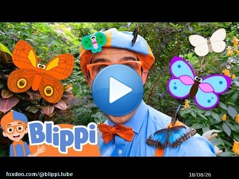 Can Butterflies Inspire Blippi&rsquo;s Rocket Ship? | Blippi | Educational Videos for Kids
