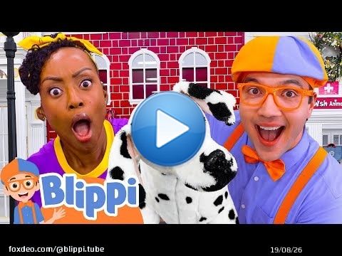 \ud83d\udc36 Blippi and Meekah Save the Dog! \ud83d\ude92 Friendship Day Adventure