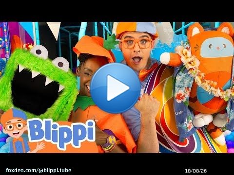 \ud83c\udf83 Can Blippi & Meekah Complete the Spooky Halloween Challenge? | Silly Costume Surprises!