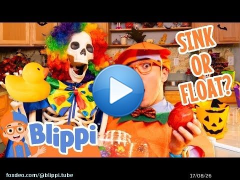 \ud83c\udf6d Can Blippi & Sammy Survive the Candy Floor is Lava? \ud83c\udf83 Sink or Float Halloween Fun!