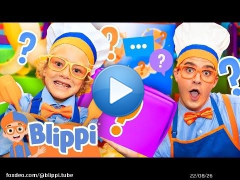 \ud83e\udd66 Blippi & Jude’s Mystery Food Challenge! \ud83d\ude0b What’s in the Box?