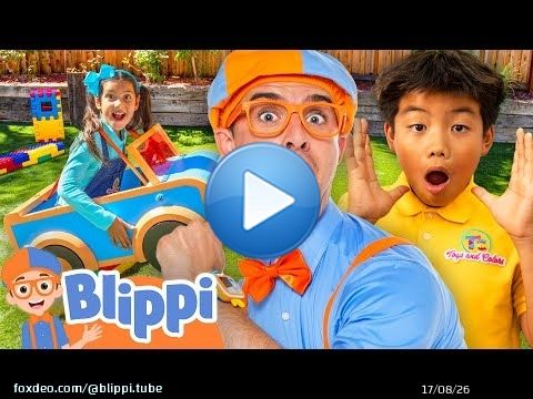 Blippi’s Race Car Challenge with Toys and Colors! @toysandcolors