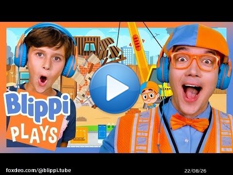 Blippi Plays His New Curiosity Club App with Meekah & Roland