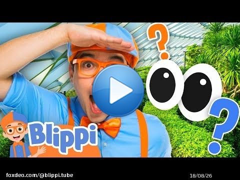 I Spy with My Little Eye… Blippi plays at Jewel Changi! \ud83d\udc40