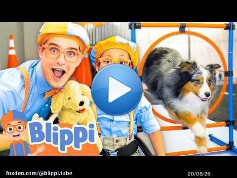 Blippi’s Puppy Training Day! \ud83d\udc36