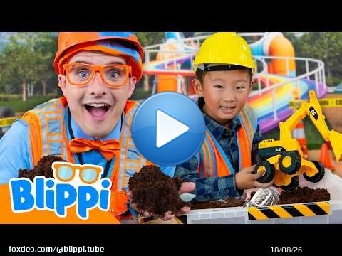 Le défi de l'excavatrice de Blippi ! \ud83c\udfd7\ufe0f