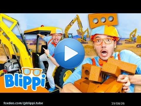 Les meilleurs engins de chantier de Blippi \ud83c\udfd7\ufe0f Top 5 spécial \ud83d\ude9c