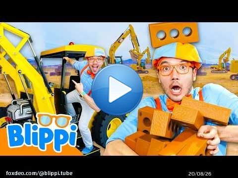 Les meilleurs engins de chantier de Blippi \ud83c\udfd7\ufe0f Top 5 spécial \ud83d\ude9c