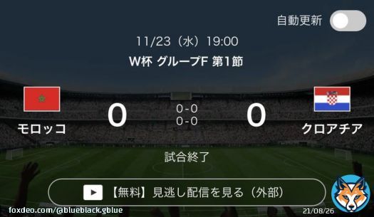 クロアチア「モロッコに始まりモロッコに終わる」 モロッコ「クロアチアに始まりクロアチアに終わる」