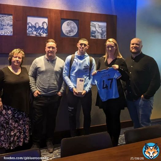 Thank you @PhilFoden , Becca and Amy! And thank you to every @ManCity fan for the 6th min!!! #mancity #mcfc #manchestercity #foden #philfoden