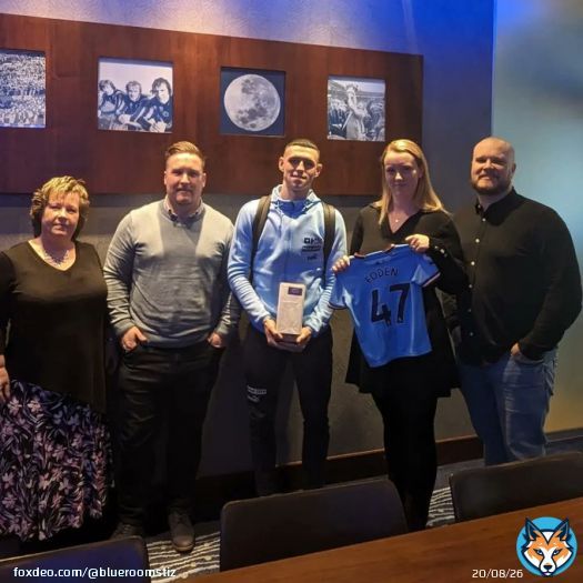Thank you @PhilFoden , Becca and Amy! And thank you to every @ManCity fan for the 6th min!!! #mancity #mcfc #manchestercity #foden #philfoden