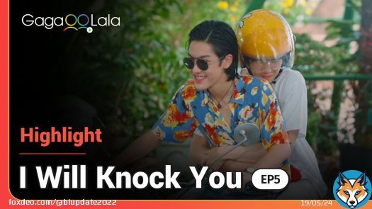 #IWillKnockYouEP5: That smile painted on Noey's face... you know he's falling in love with Thi.  #IWillKnockYou #พี่จะตีนะเนย | Every Saturday at 12:30 AM GMT+8 on GagaOOLala.  LINK: