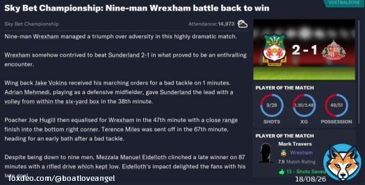 เหลือเก้าคน โดนใบแดงตั้งแต่นาทีแรก พลิกชนะเฉย มันสะใจมากๆ wrexham กู #FM2023
