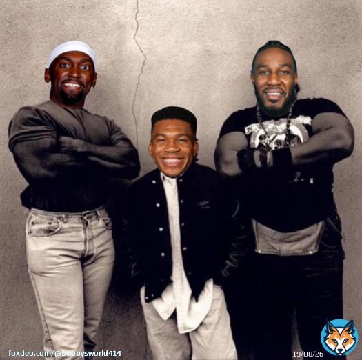 Oh so you wanna fight Giannis?!? Yea you gon&rsquo; have to deal with his security first!! #FearTheDeer