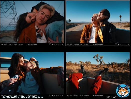 Today was a good day with @softfury and @MaxThrelfall #lovestory #desertvibes #dgaf