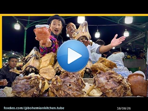 visite folle du march&eacute; nocturne &agrave; Marrakech \ud83c\uddf2\ud83c\udde6 street food marocaine rare et savoureuse