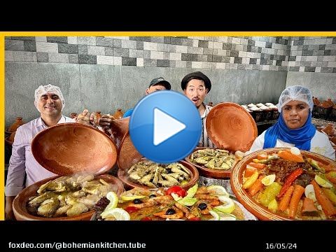 Alibaba et 400 tajines \ud83c\uddf2\ud83c\udde6 massive street food de Khouribga, Maroc