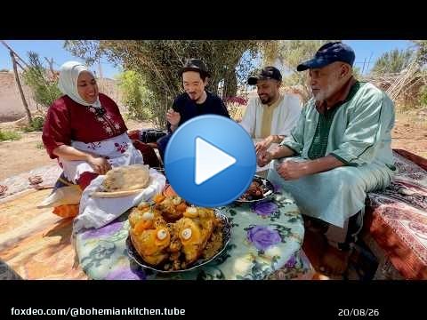 A&iuml;d Moubarak&nbsp;! Cuisine familiale dans un village rural marocain