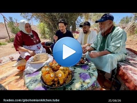 A&iuml;d Moubarak&nbsp;! Cuisine familiale dans un village rural marocain