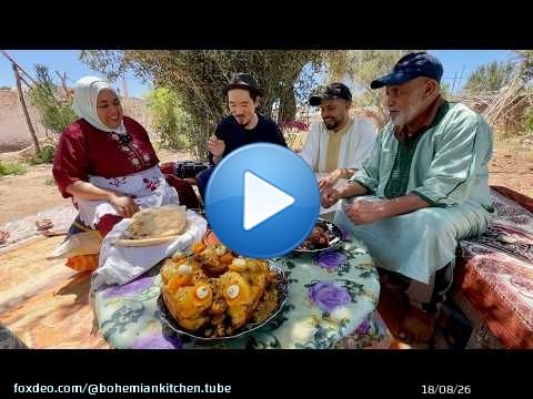 A&iuml;d Moubarak&nbsp;! Cuisine familiale dans un village rural marocain