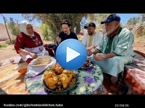A&iuml;d Moubarak&nbsp;! Cuisine familiale dans un village rural marocain