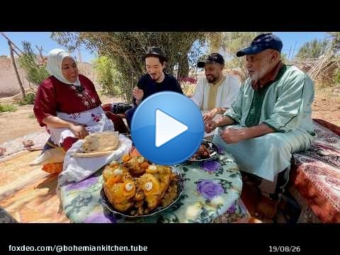 A&iuml;d Moubarak&nbsp;! Cuisine familiale dans un village rural marocain