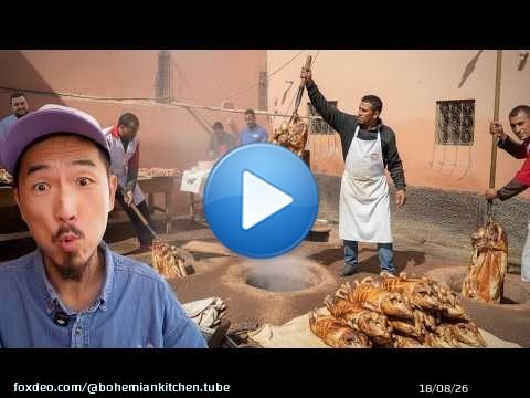 La folie de la street food à Marrakech : cerveau, rate et agneau - la chasse à la viande au Maroc !