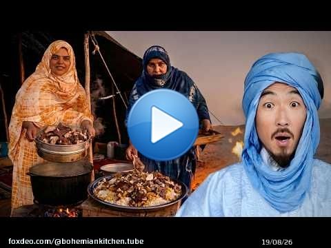 La façon dont les habitants du désert cuisinent la viande va vous choquer \ud83c\uddf2\ud83c\udde6 cuisine marocaine