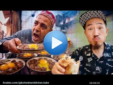 Le roi du barbecue de chameau \ud83c\uddf2\ud83c\udde6 Visite gastronomique de rue de Meknès