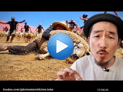 Chaos total dans une ferme marocaine \ud83c\uddf2\ud83c\udde6 : la chasse aux moutons pour l'Aïd