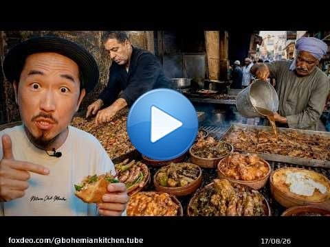À la découverte de la cuisine de rue diversifiée d'Égypte au Caire et une incroyable usine alimen...