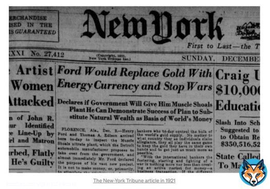 #Bitcoin would replace Gold with Energy Currency and Stop Wars.