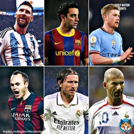 Career goals of players that have won the IFFHS playmaker awards: Messi (5) 798 goals Xavi (4) 123 goals De bruyne (2) 162 goals Iniesta (2) 145 goals Kaka (1) 190 goals Zidane (1) 156 goals Modric (1) 99 goals Kroos (1) 89 goals