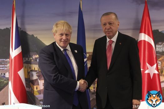Good discussions with President @RTErdogan. I welcome T&uuml;rkiye's agreement with Sweden and Finland, paving the way for their accession to @NATO.   I'm grateful for the President's leadership on getting grain out of Ukraine &ndash; a crisis that'st's having global repercussions.