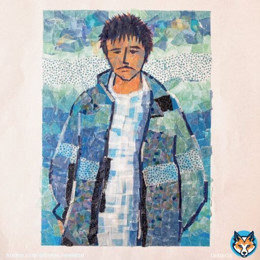 久しぶりに集中したー！ マステ絵2nd 新しい風、吹いてる？ 創作の泉は推しなんだなーと実感の時間でした #藤井風 #FujiiKaze  #風マステ絵