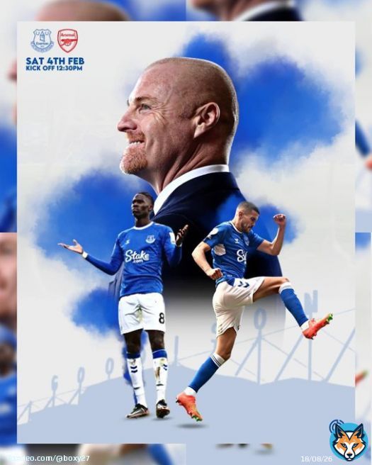 Can&rsquo;t wait for Saturday to Back the gaffer and the boys ! UTFT !!  come on ,come on get down to goodison park !!