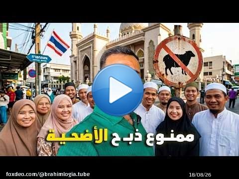 قضيـت عيد الأضحـى مع المسلمين في عاصمة تايلانـد البوذيـة \ud83c\uddf9\ud83c\udded