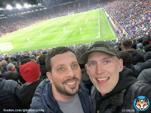 Great to back at Old Trafford tonight to watch @manchesterunited scoop up another 3 points with my buddy @Andyredarmy1979   #mufc #manutd #epl #englishpremierleague #manchester #manchesterunited #marcusrashford #casimero #lukeshaw #brunofernandes #garnocho