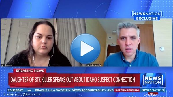 &ldquo;My first reaction was my stomach turned and I literally physically got ill.&rdquo; Serial killer BTK&rsquo;s daughter told me she was stunned when she found out the forensic psychology professor who wrote the autobiography on her dad was also accused Idaho killer Bryan Kohberger&rsquo;s teacher.