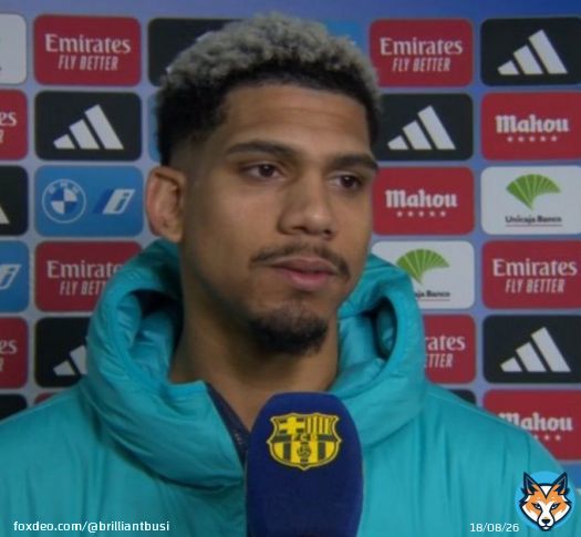 Journalist: &ldquo;This is the first time in many years that Real Madrid haven&rsquo;t had a shot on target in the entire game.&rdquo;   Araujo: &ldquo;Well, I think their striker was busy posting his CV on Instagram.&rdquo;
