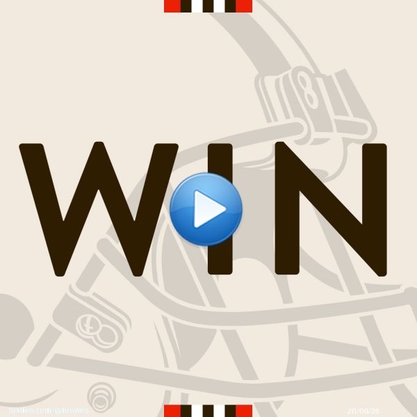 #BROWNS WIN!!!